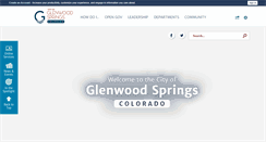 Desktop Screenshot of ci.glenwood-springs.co.us